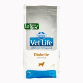 VET LIFE DIABETIC для собак (регулирование уровня глюкозы), 2 кг.
