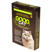 Мультивитаминное лакомство ЗДОРОВЬЕ КОЖИ И ШЕРСТИ для кошек, 90 табл. GOOD CAT.