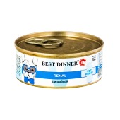 BEST DINNER VET PROFI Renal консервы для собак (ИНДЕЙКА), 100 г