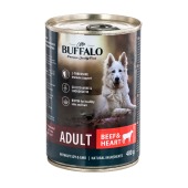 MR. BUFFALO ADULT консервы для взрослых собак (ГОВЯДИНА, СЕРДЦЕ), 400 г.