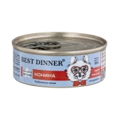 BEST DINNER EXCLUSIVE VET PROFI GASTRO консервы для собак и щенков с чувствительным пищеварением (КОНИНА), 100 г.