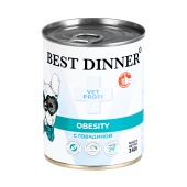 BEST DINNER VET PROFI Obesity консервы для собак (ГОВЯДИНА), 340 г