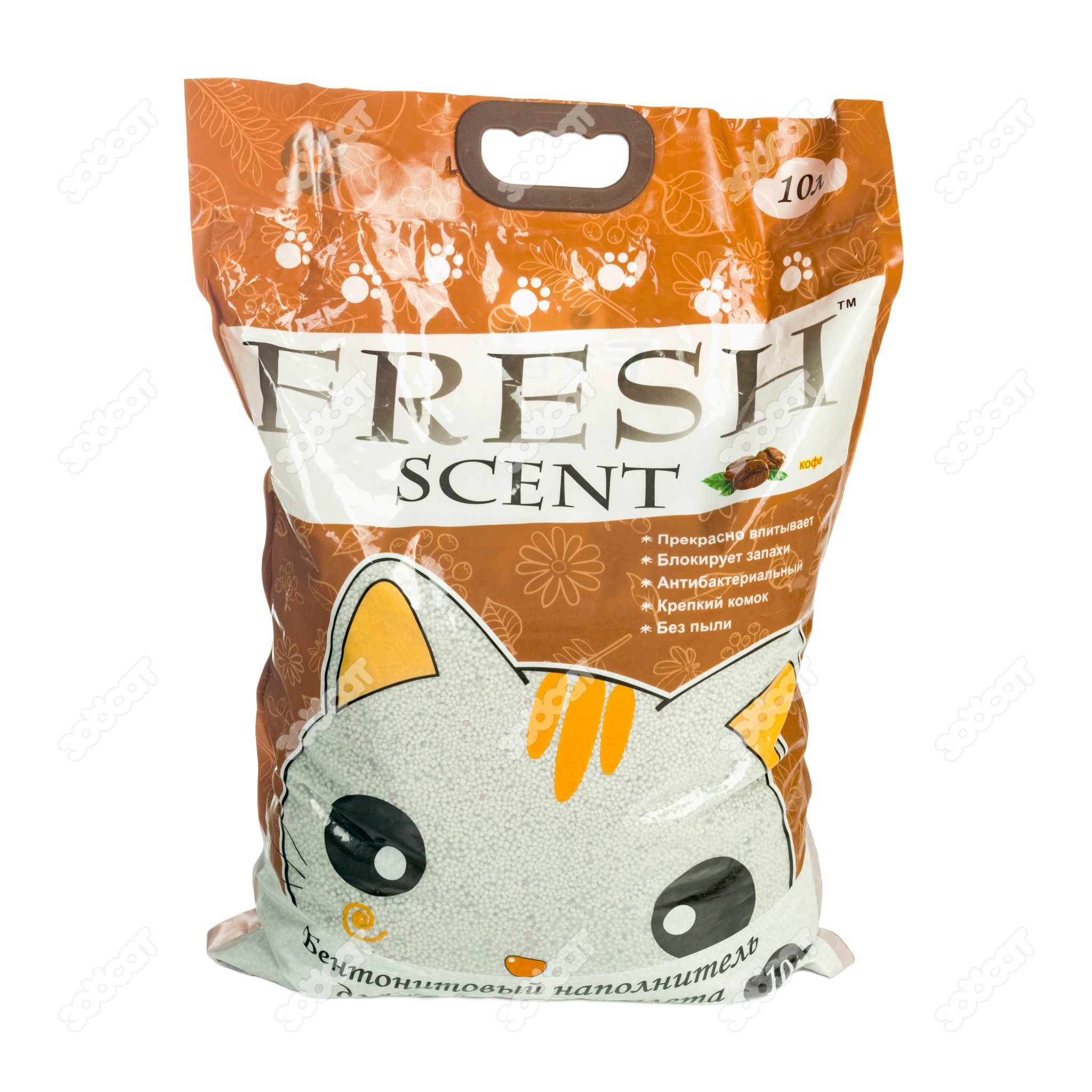 Наполнитель FRESH SCENT комкующийся, кофе, 10 л купить в Новосибирске с  доставкой в интернет-магазине ЗооСАТ