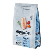 ALPHAPET MONOPROTEIN для взрослых собак мелких пород (БЕЛАЯ РЫБА), 0,5 кг.