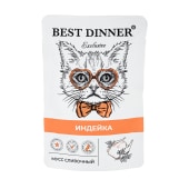 BEST DINNER EXCLUSIVE пауч для котят (ИНДЕЙКА), 85 г
