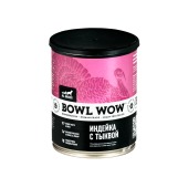 BOWL WOW консервы для собак (ИНДЕЙКА, ТЫКВА), 340 г