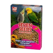 SEVEN SEEDS SPECIAL корм для средних попугаев, основной рацион, 400 г.