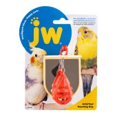 Боксёрская груша с зеркальцем для попугая. JW PET.