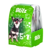 BLITZ HOLISTIC набор паучей для собак 5+1 (BEEF 85г*2шт, TURKEY 85г*2шт, LAMB 85г*2шт)