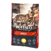 MR. BUFFALO ADULT для кошек (КУРИЦА), 10 кг (Годен до 14.04.2025 г.)