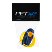 Кликер с браслетом для собак, синий. PetStandArt.