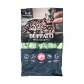 MR. BUFFALO STERILIZED для стерилизованных кошек и кастрированных котов, (ЛОСОСЬ), 0,4 кг.