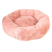 Лежак для животных ZooM CLOUD №2 (65 * 65 * 19 см) искусственный мех, розовый. ДАРЭЛЛ.