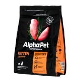 ALPHAPET для котят, беременных и кормящих кошек (ЦЫПЛЕНОК), 0,4 кг.