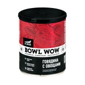 BOWL WOW консервы для собак (ГОВЯДИНА, ОВОЩИ), 850 г