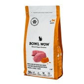 BOWL WOW для кошек с чувствительным пищеварением (ИНДЕЙКА, ТЫКВА), 1,5 кг