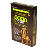 Мультивитаминное лакомство ЗДОРОВЬЕ КОЖИ И ШЕРСТИ для собак, 90 табл. GOOD DOG.