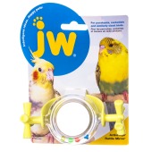 Вращающееся зеркальце-погремушка для попугая. JW PET.
