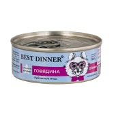 BEST DINNER VET PROFI Urinary консервы для собак (ГОВЯДИНА), 100 г