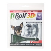 ROLFCLUB 3D капли для собак до 4 кг, 1 пипетка