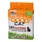 GOOD CAT БИО ошейник антипаразитарный для кошек ОРАНЖЕВЫЙ, 35 см