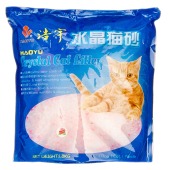 Наполнитель CRYSTAL CAT LITTER силикагель, цветочный, 3,8 л (1,8 кг).