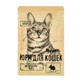 MYPETS пауч для кошек (КРОЛИК), 85 г.