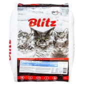 BLITZ STERILISED для кошек (ИНДЕЙКА), 10 кг.