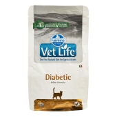 VET LIFE DIABETIC для кошек (регулирование уровня глюкозы), 0,4 кг.