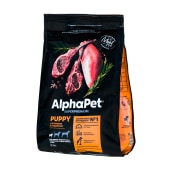 ALPHAPET для щенков, беременных и кормящих собак мелких пород (ЯГНЕНОК, ИНДЕЙКА), 0,5 кг.