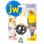 Зеркальный шар с колокольчиком для попугая. JW PET.