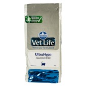 VET LIFE ULTRAHYPO для кошек (снижение пищевой непереносимости), 10 кг.