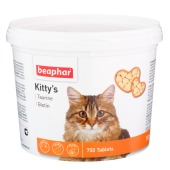 KITTY'S + TAURINE-BIOTINE для кошек, 750 табл. BEAPHAR.