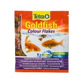 TETRA GOLDFISH COLOUR FLAKES корм для золотых рыбок для улучшения окраски в виде хлопьев, 12 г.