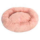 Лежак для животных ZooM CLOUD №3 (85 * 85 * 20 см) искусственный мех, розовый. ДАРЭЛЛ.