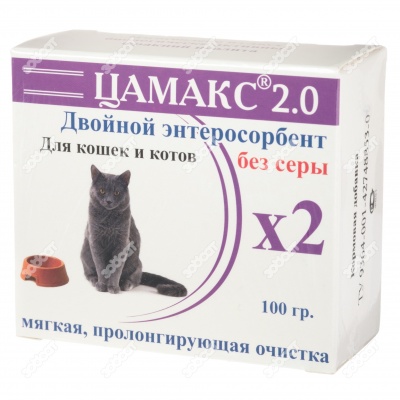 ЦАМАКС 2.0 для кошек и котов, 100 г.
