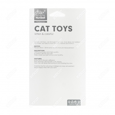Игрушка для кошек (4 * 4 см). NUNBELL.