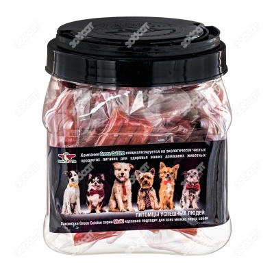 Лакомство DOC-ТЕРЬЕР колбаски для собак мини пород (БАРАНИНА), 520 г. GQ MINIKI.