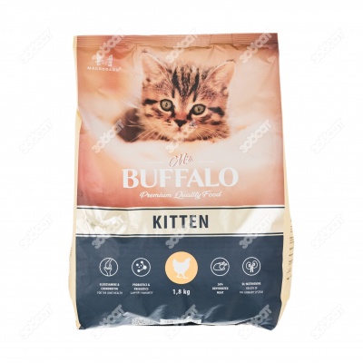 MR. BUFFALO KITTEN для котят (КУРИЦА), 1,8 кг.