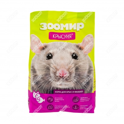 КРЫСУНЯ корм для мышей и крыс, 500 г. 