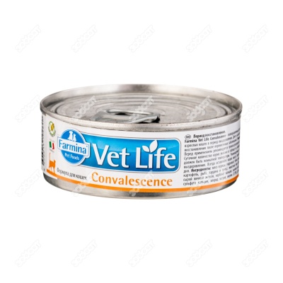 VET LIFE CONVALESCENCE паштет для кошек (восстановление после болезни), 85 г