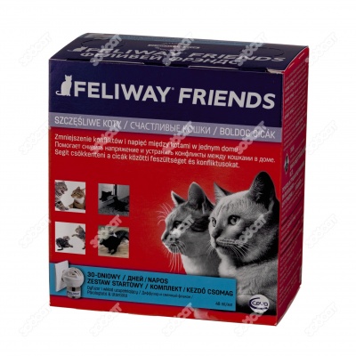 ФЕЛИВЕЙ ФРЕНДС комплект для кошек: флакон 48 мл + диффузор.
