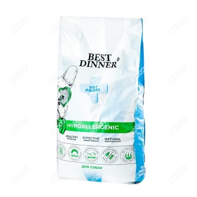 BEST DINNER VET PROFI Hypoallergenic для собак всех пород (СВИНИНА), 12 кг