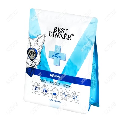 BEST DINNER VET PROFI Renal для кошек, 1,5 кг