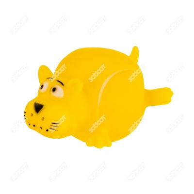 Собакомяч-пищалка, жёлтый, 10 см. СИМА-ЛЭНД.