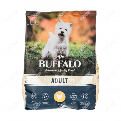 MR. BUFFALO ADULT MINI для собак мелких пород, (КУРИЦА), 2 кг.