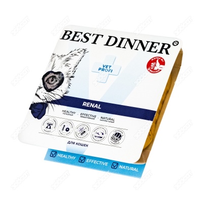 BEST DINNER VET PROFI Renal консервы для кошек (ЯГНЕНОК), 100 г